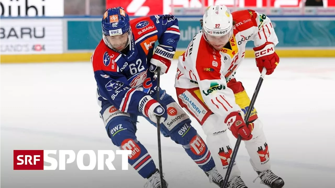 ZSC erneut zu stark für Biel – Spektakel in Freiburg und Lausanne