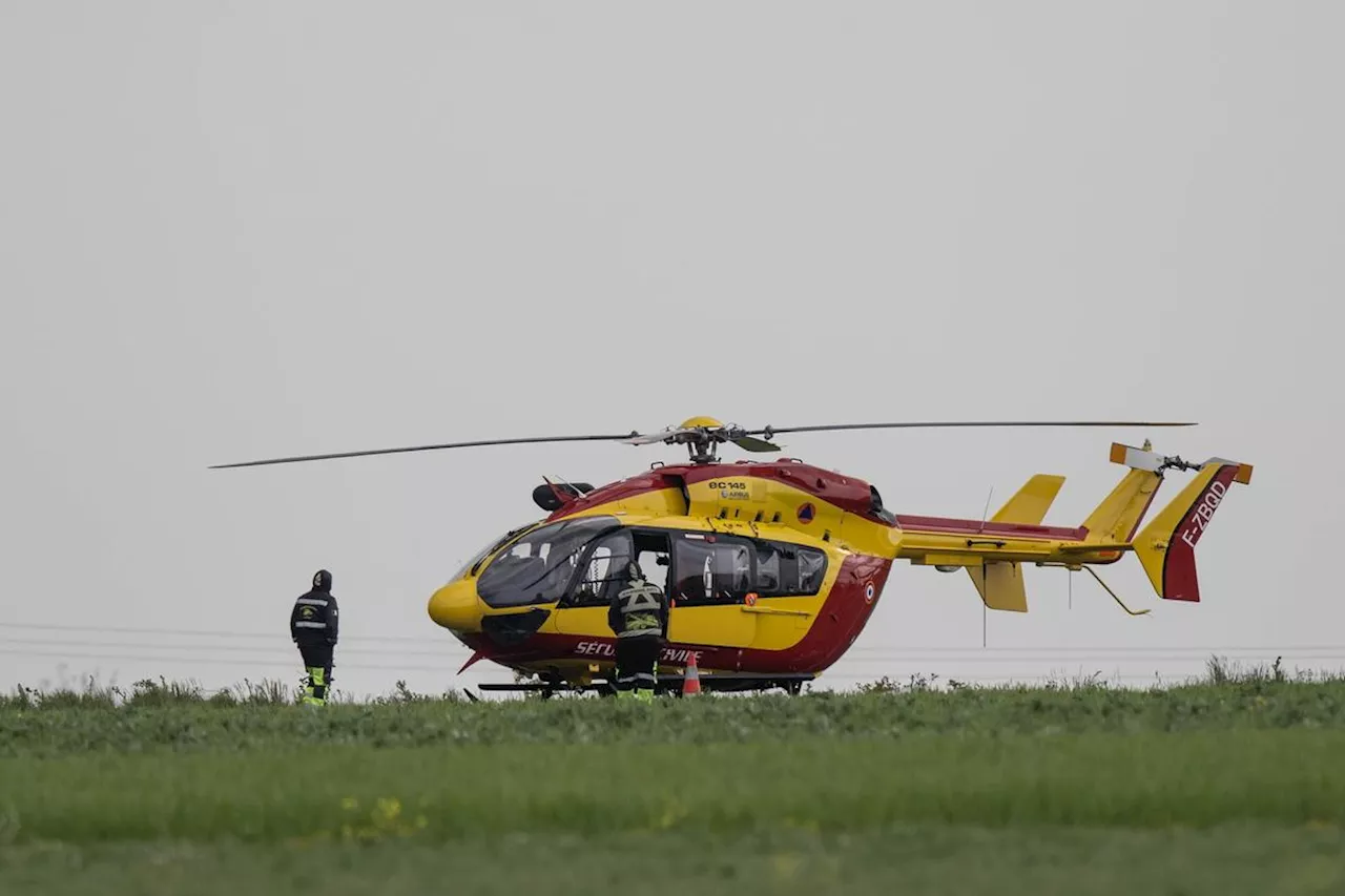 Lot-et-Garonne : une jeune conductrice héliportée vers l’hôpital de Bordeaux après une sortie de route