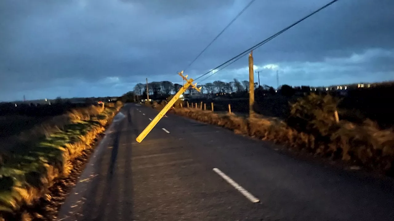 800.000 Haushalte ohne Strom: Sturm „Éowyn“ sorgt in Irland für Chaos