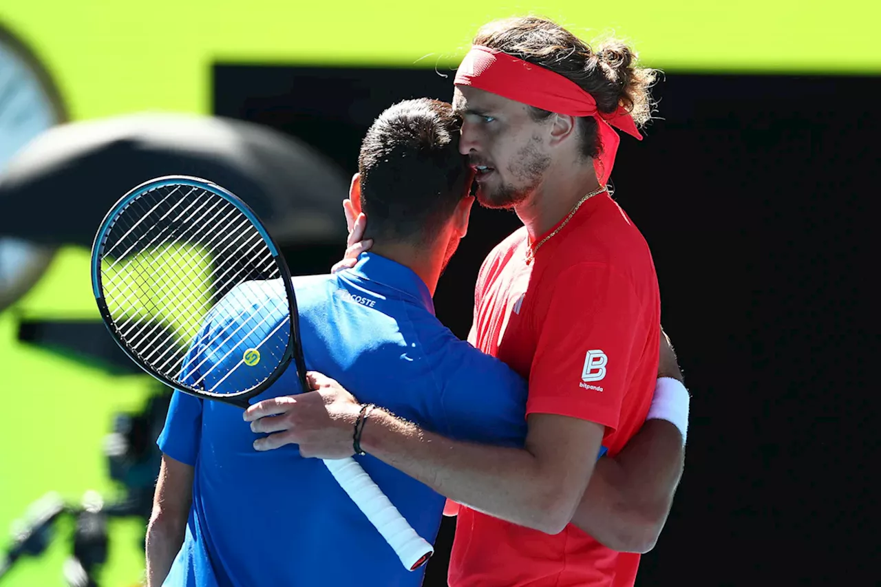 Australian Open: Alexander Zverev im Finale - Novak Djokovic muss aufgeben