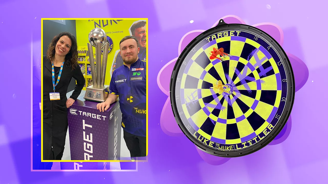 Luke Littler magnetic dart board review: I tried the Nuke’s great value £20 set-up...