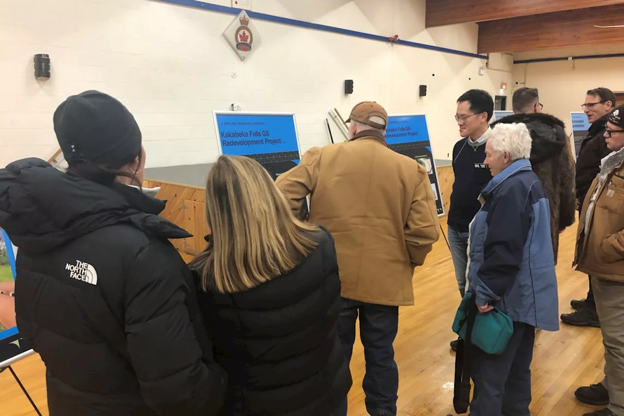 Kakabeka Falls Community Gathers for Hydro Plant Upgrade Information Session