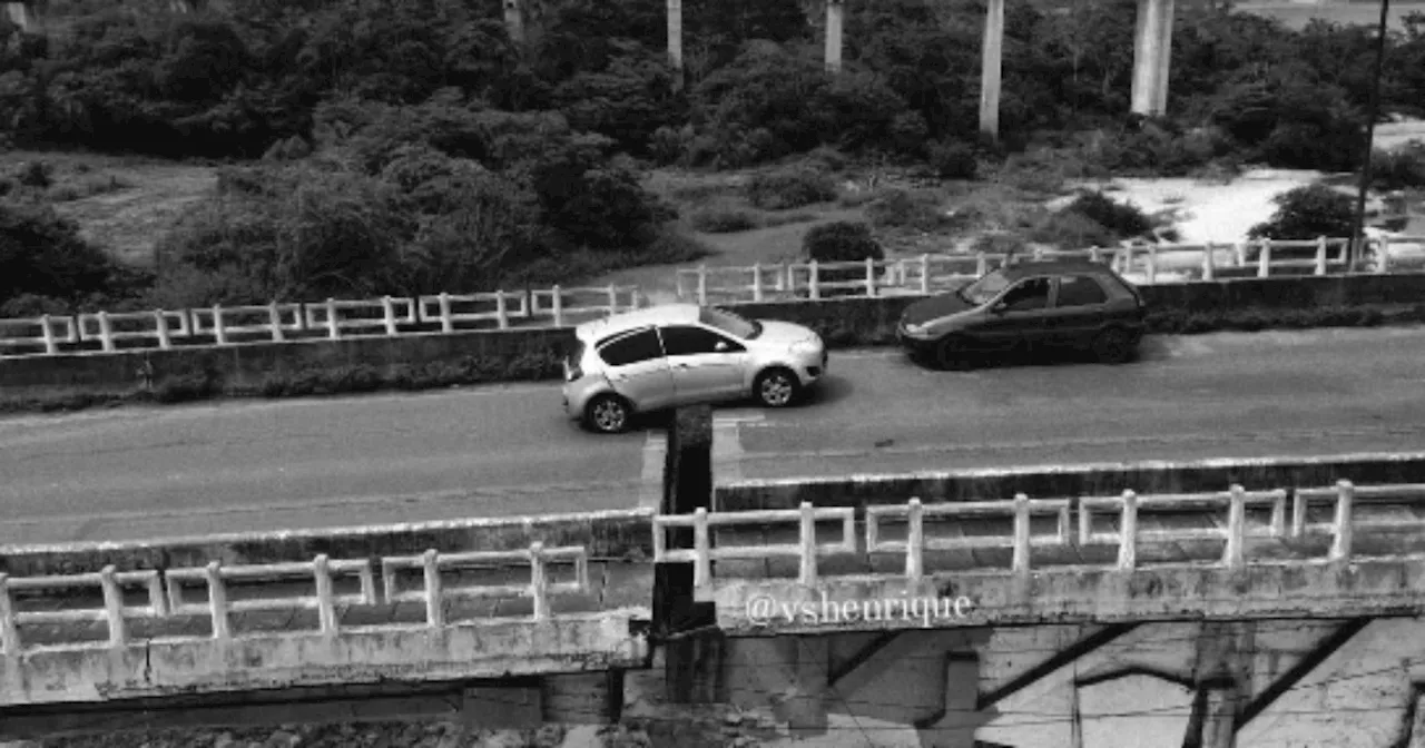 Família recupera carro após um mês em ponte que desabou entre TO e MA