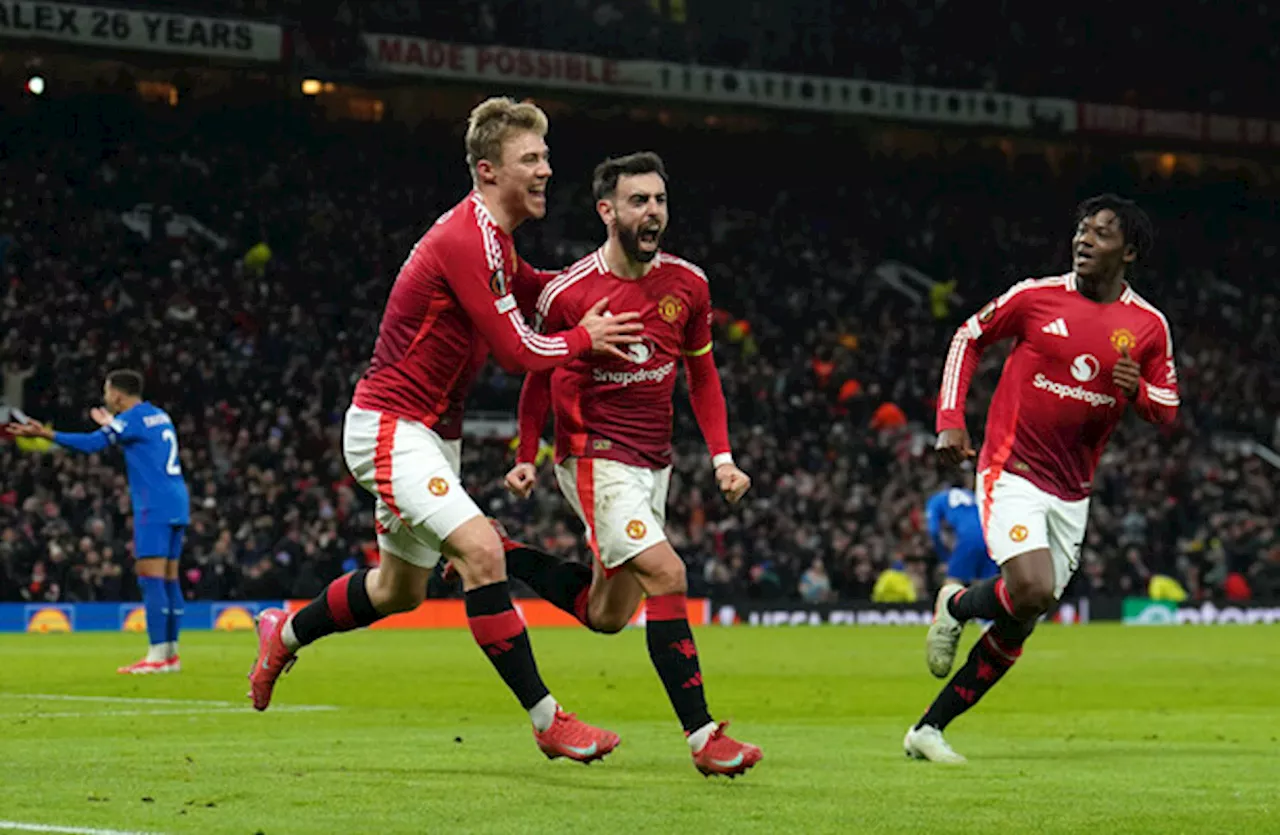 Bruno Fernandes rescues Man United against Rangers