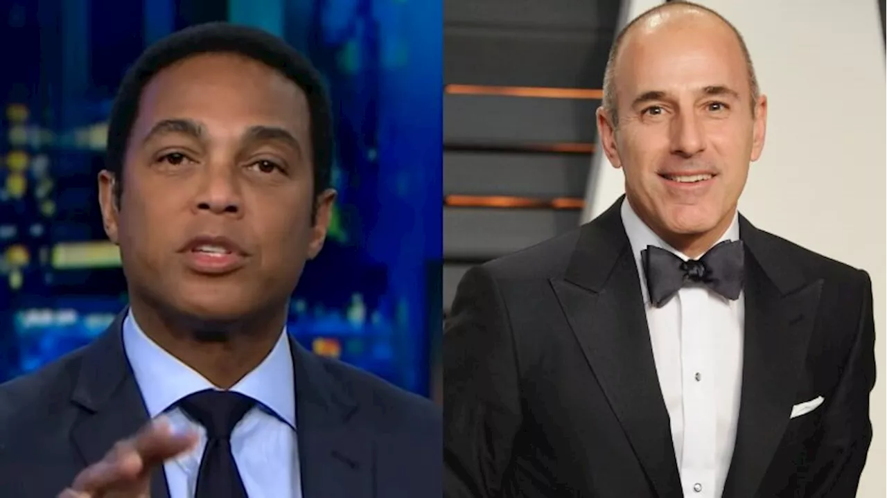 Lemon Says Matt Lauer Could Return to TV Despite Sexual Misconduct Allegations