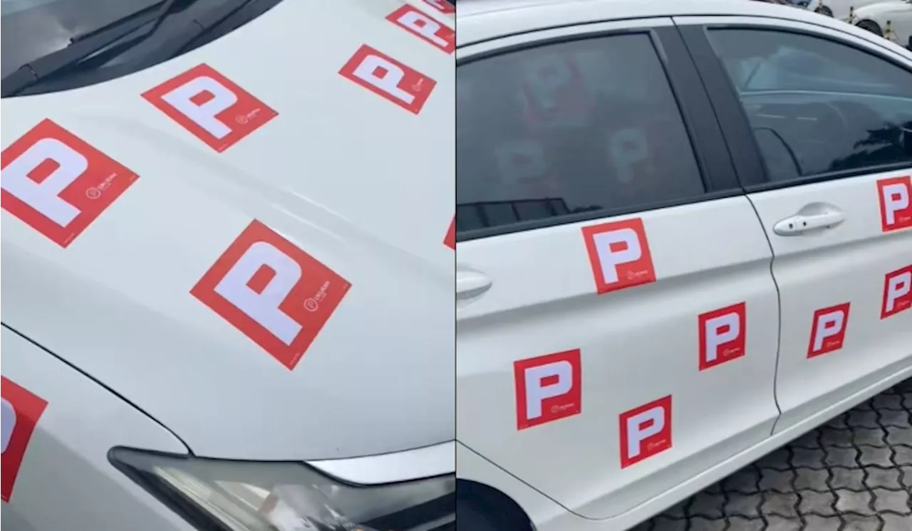 Honda City Covered in Over 20 'P' License Plates Goes Viral