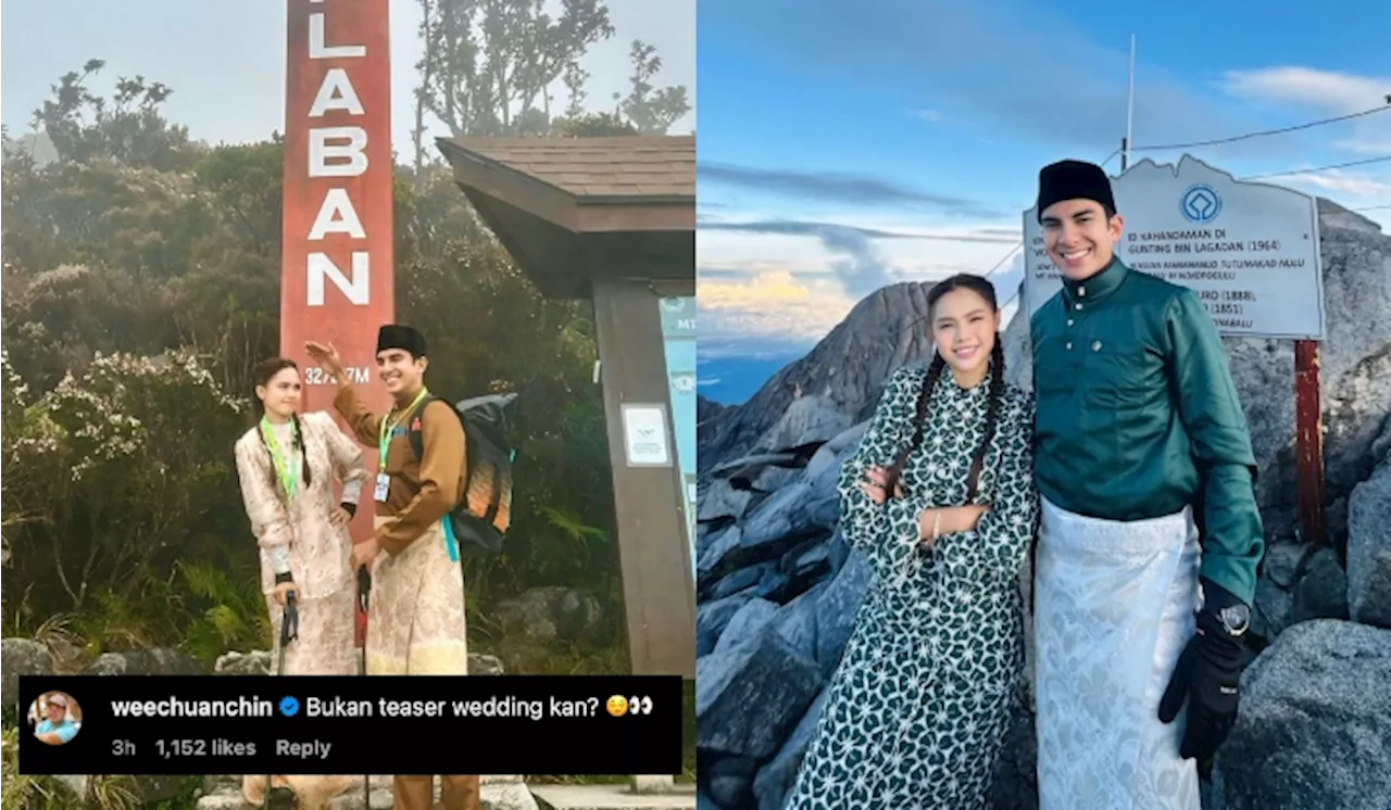 Netizens Are “Shipping” Syed Saddiq And Bella Astilah As They Hike Mount Kinabalu