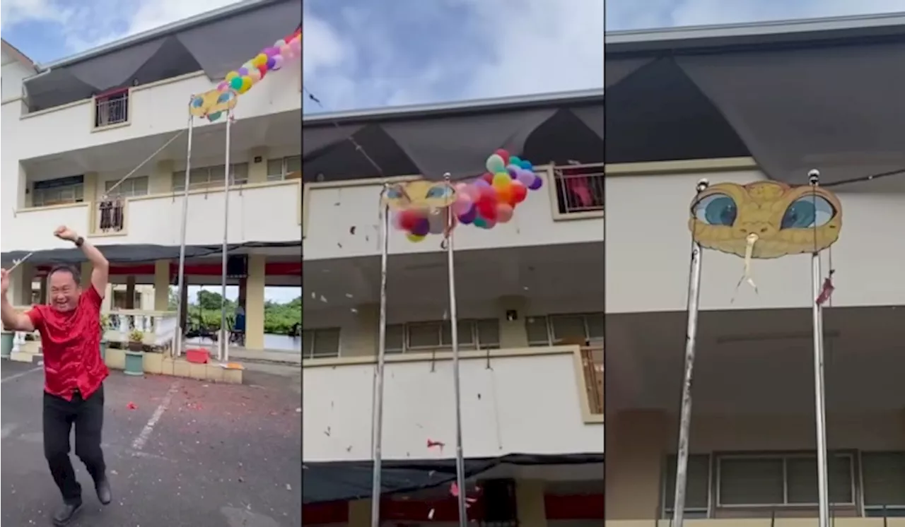 [Video] Idea Kreatif Sekolah Gantikan Mercun Dengan Belon Ketika Sambutan CNY Raih Pujian