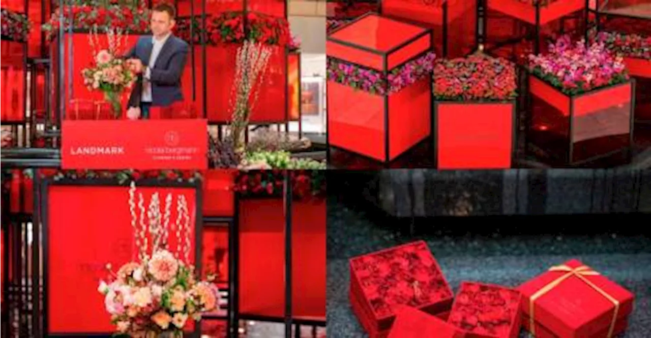 LANDMARK Celebrates Lunar New Year with Nicolai Bergmann's Flourishing Blooms