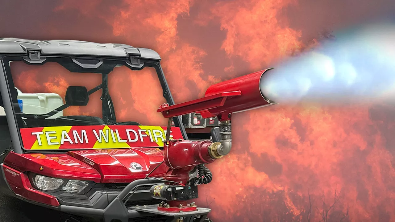 New Jet-Engine Powered Vehicle Aims to Combat Wildfires in L.A.