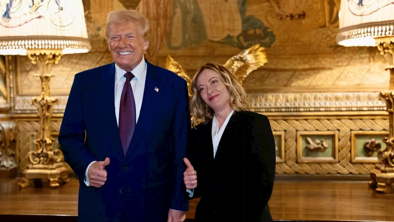 Meloni a Mar-a-Lago, Trump: 'Mi piace molto' Ma sui Dazi sull'Italia 'Vediamo che succede'