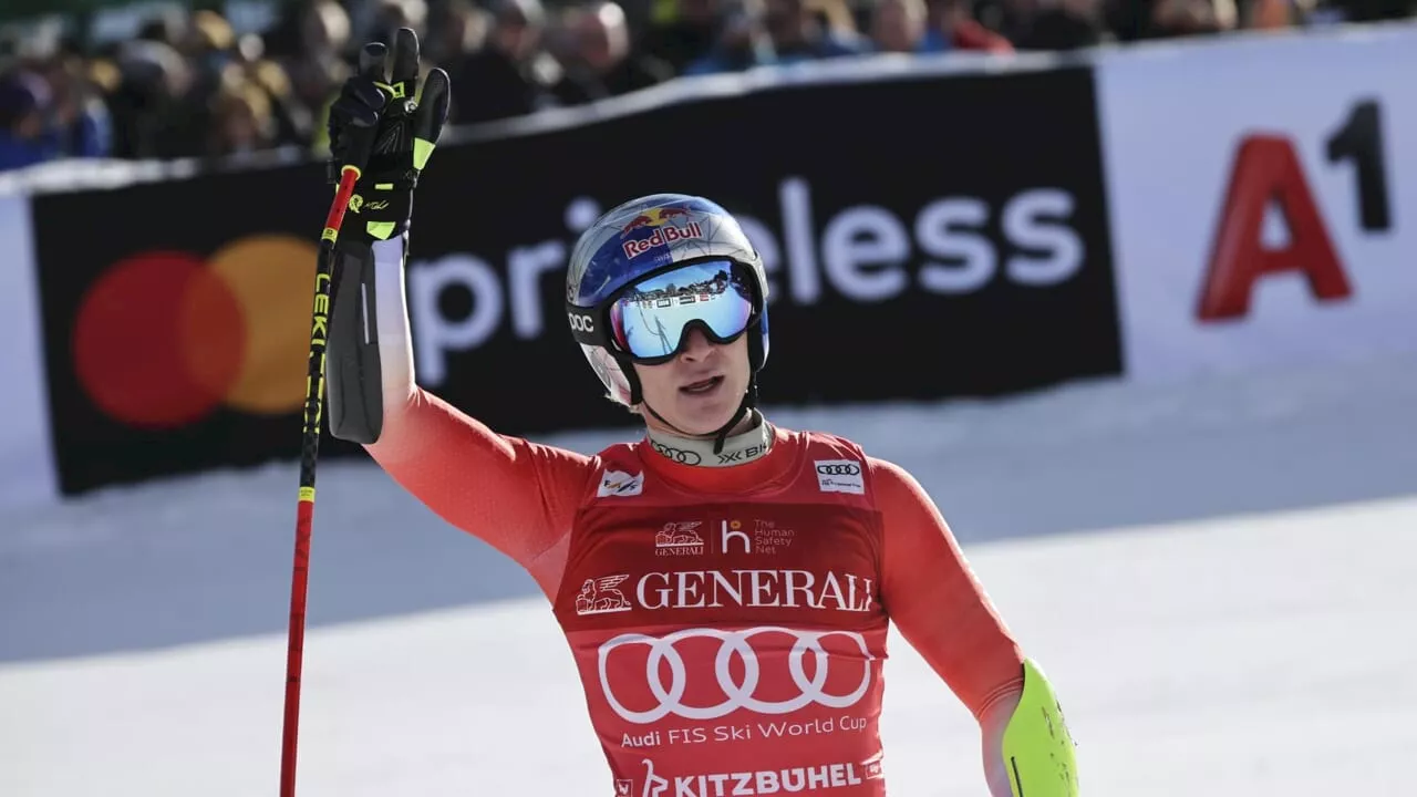 Odermatt domina il SuperG di Kitzbühel, Casse primo degli azzurri