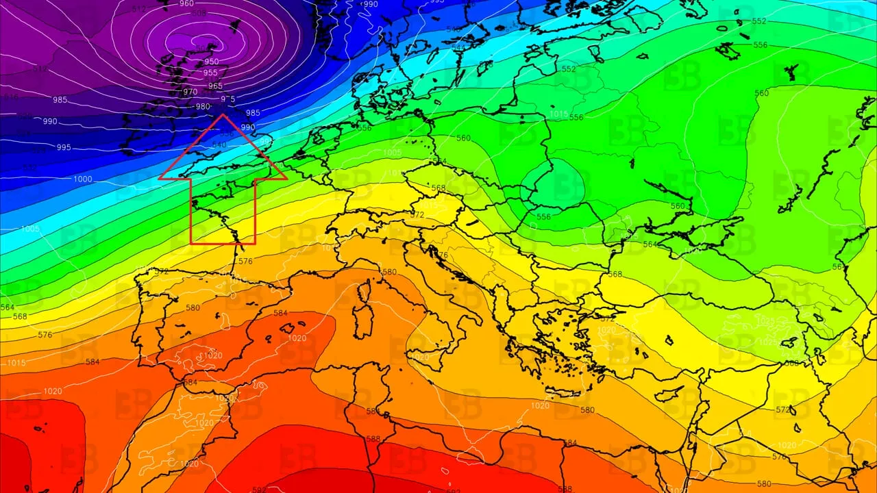 Tempesta Atlantica Eowyn Si Abbatterà sull'Europa