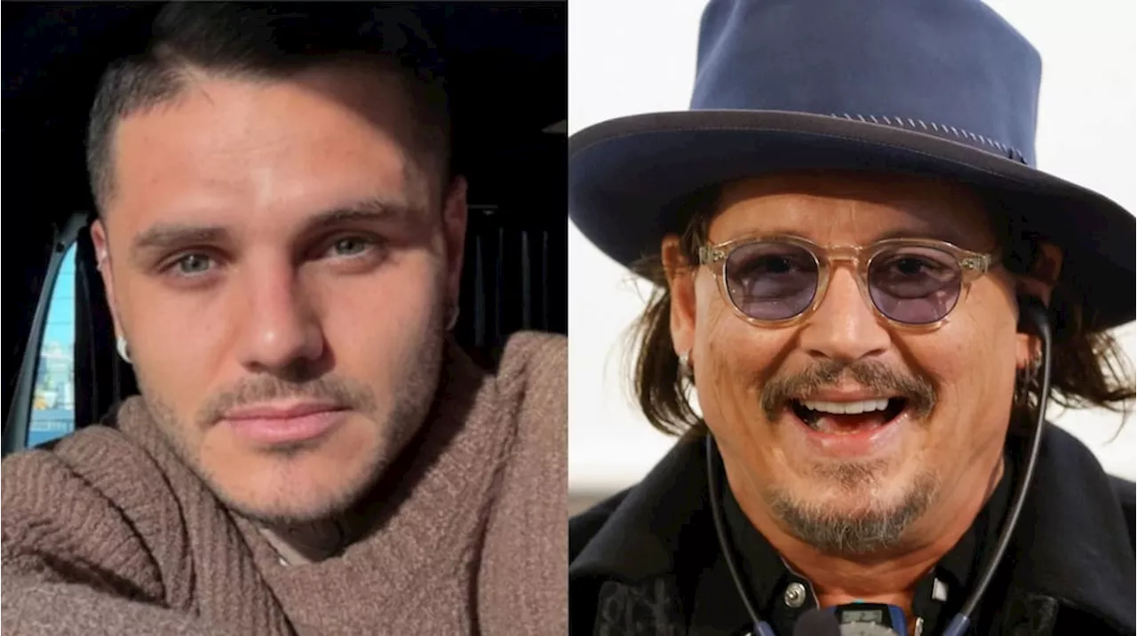 Aseguran que Johnny Depp está en Uruguay para verse con Icardi: los detalles de la reunión secreta