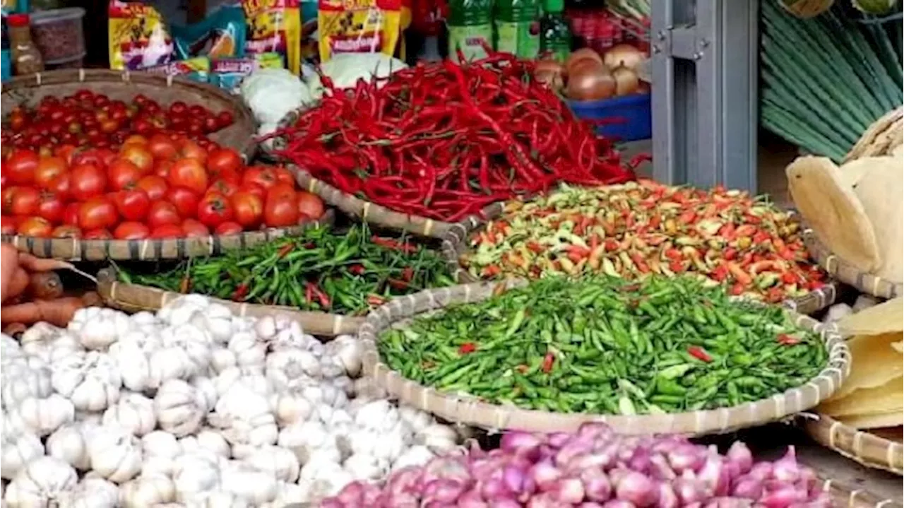 Harga Bawang Merah Turun, Beras & Daging Naik