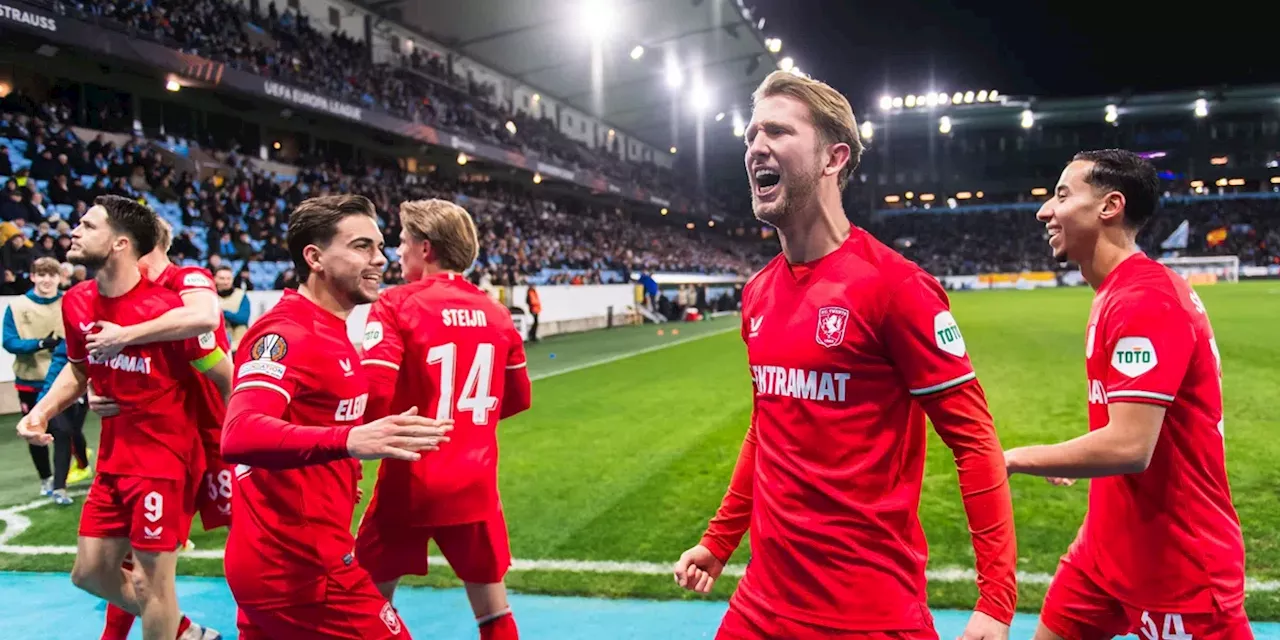 FC Twente grijpt laatste strohalm in Europa League met overwinning in Zweden