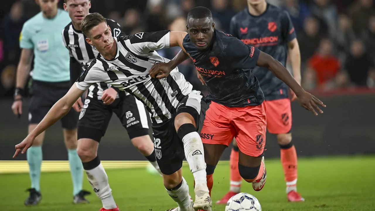 Schitterende vrije trap Soufiane El Karouani redt punt voor FC Utrecht tegen Heracles Almelo