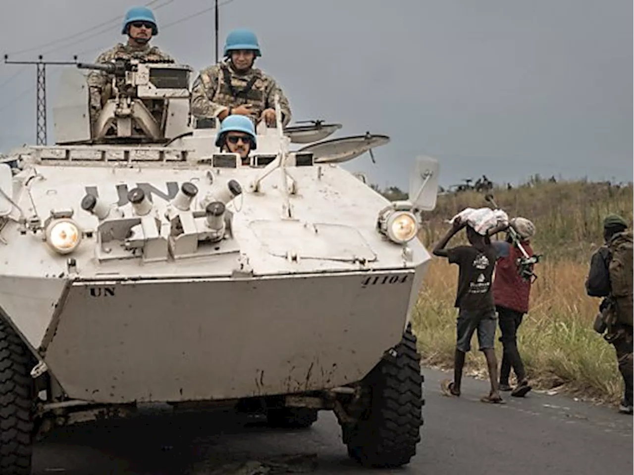 UNO-Soldaten liefern sich Kämpfe mit ruandisch unterstützten Rebellen in Kongo