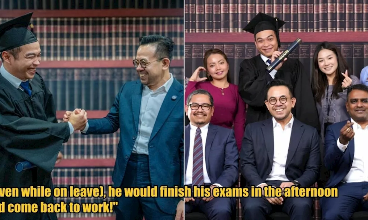 PDRM Officer Graduates with Degree While Serving as HR Minister's Escort