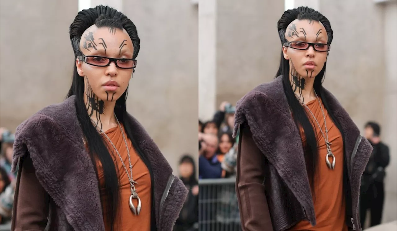 FKA Twigs Favors Dystopian Drama at Rick Owens’ Fall 2025 Men’s Fashion Show in Paris