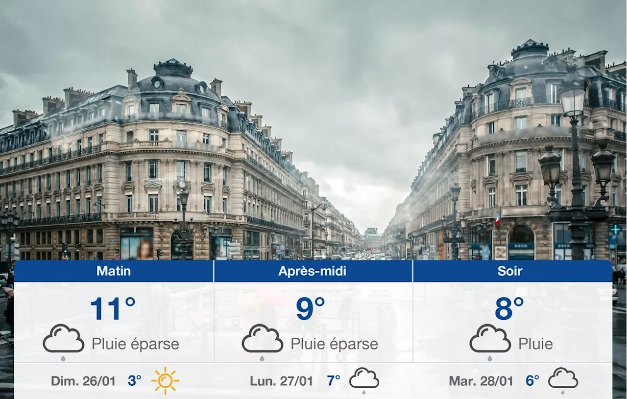 Paris Attendrait le Soleil, Mais Se Prépare à des Pluies et des Températures Plus Fraîches