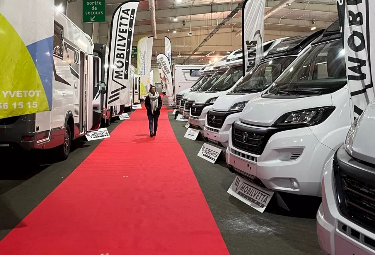 Camping-cars et fourgons aménagés à l'honneur au Parc Expo de Rouen