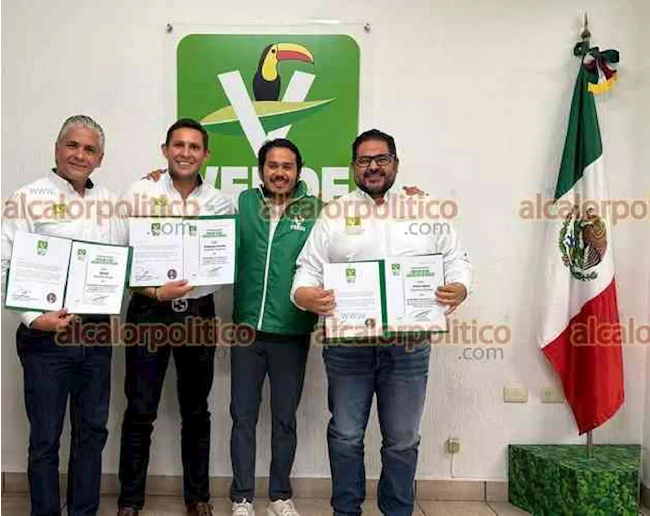 Rinde protesta nuevo comité municipal del Partido Verde, en Orizaba