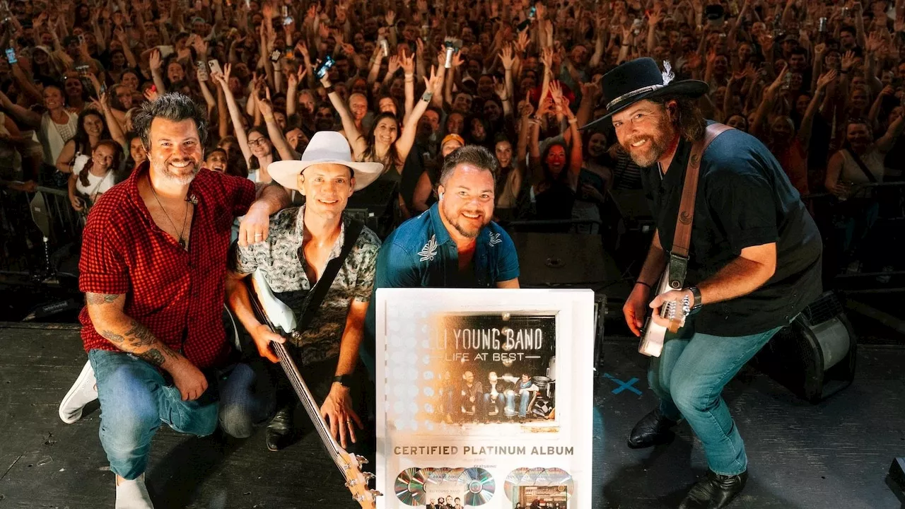 Eli Young Band Celebrates Platinum Album and Chart-Topping Singles