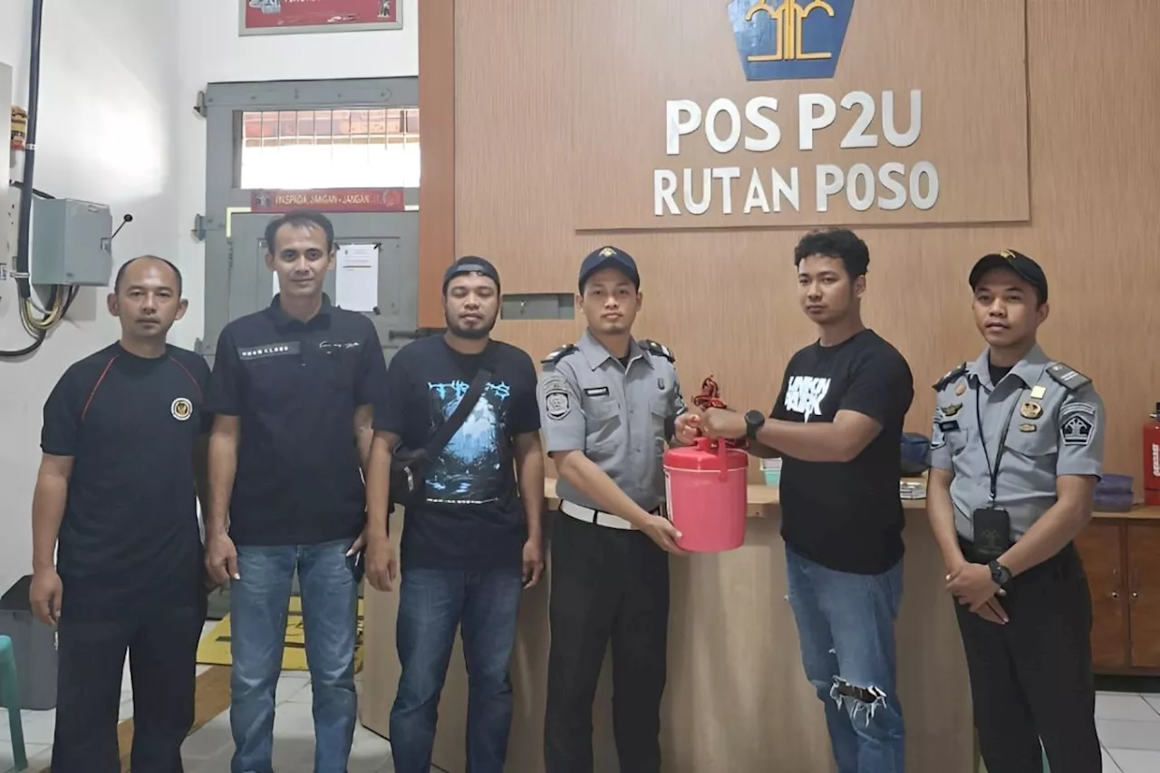 Petugas Rutan Poso Gagalkan Penyelundupan Sabu-Sabu