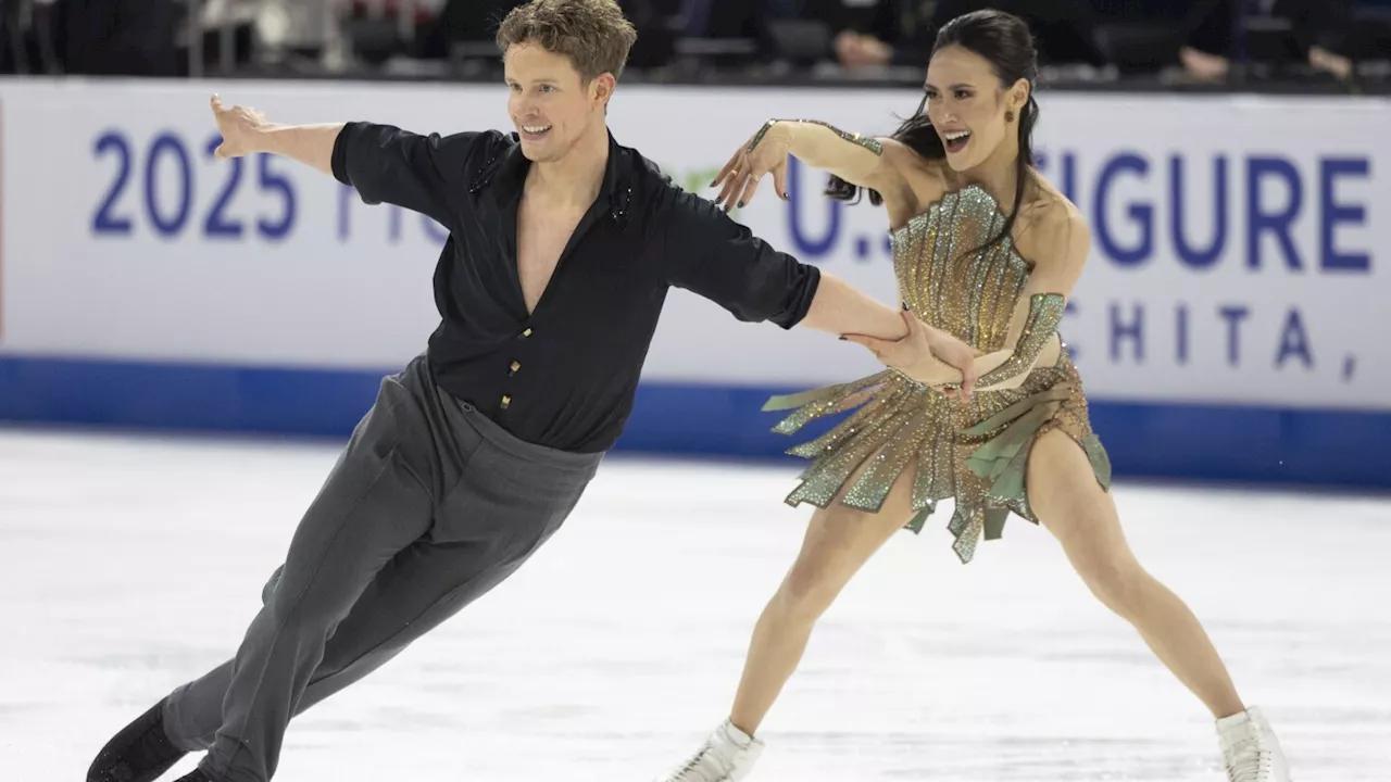 Madison Chock and Evan Bates match the U.S. record by winning their sixth ice dance national title