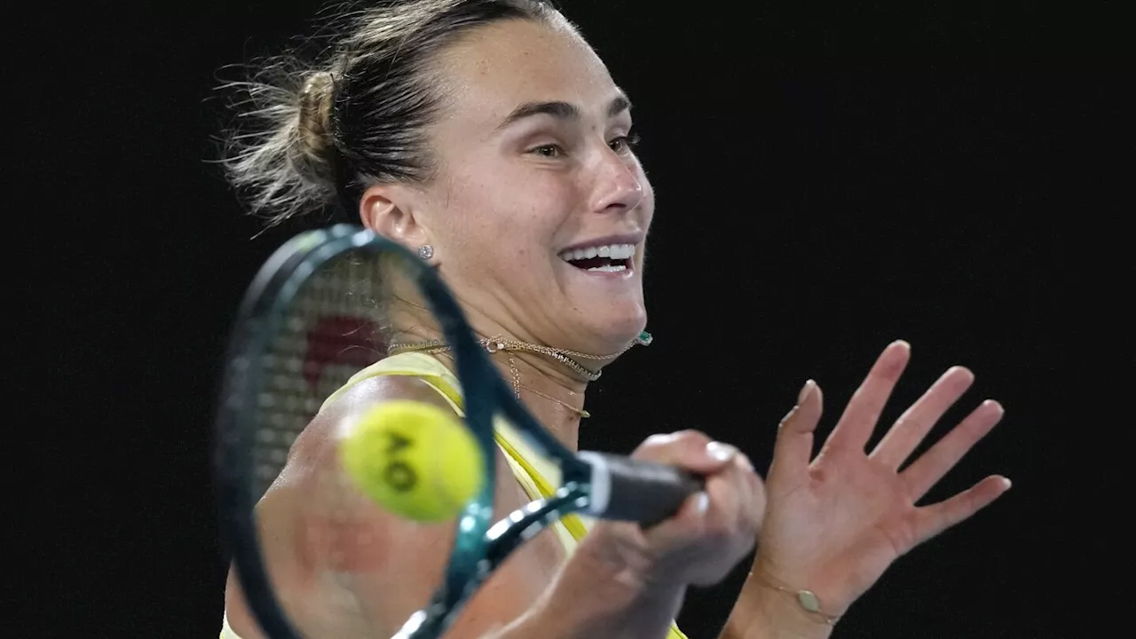 Sabalenka faces Keys for the Australian Open women's title