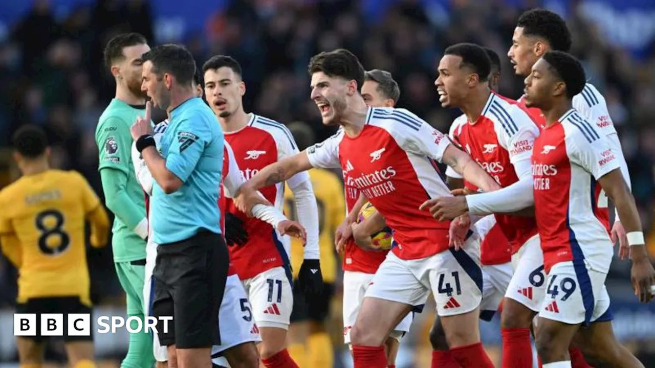 Myles Lewis-Skelly red card: Mikel Arteta 'fuming' with Michael Oliver decision