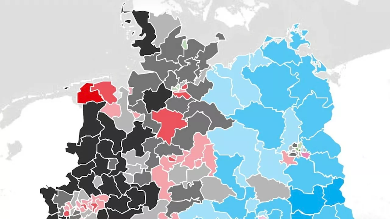 BILD-Wahlkreis-Karte: Dieser Kandidat liegt in Ihrem Wahlkreis vorne