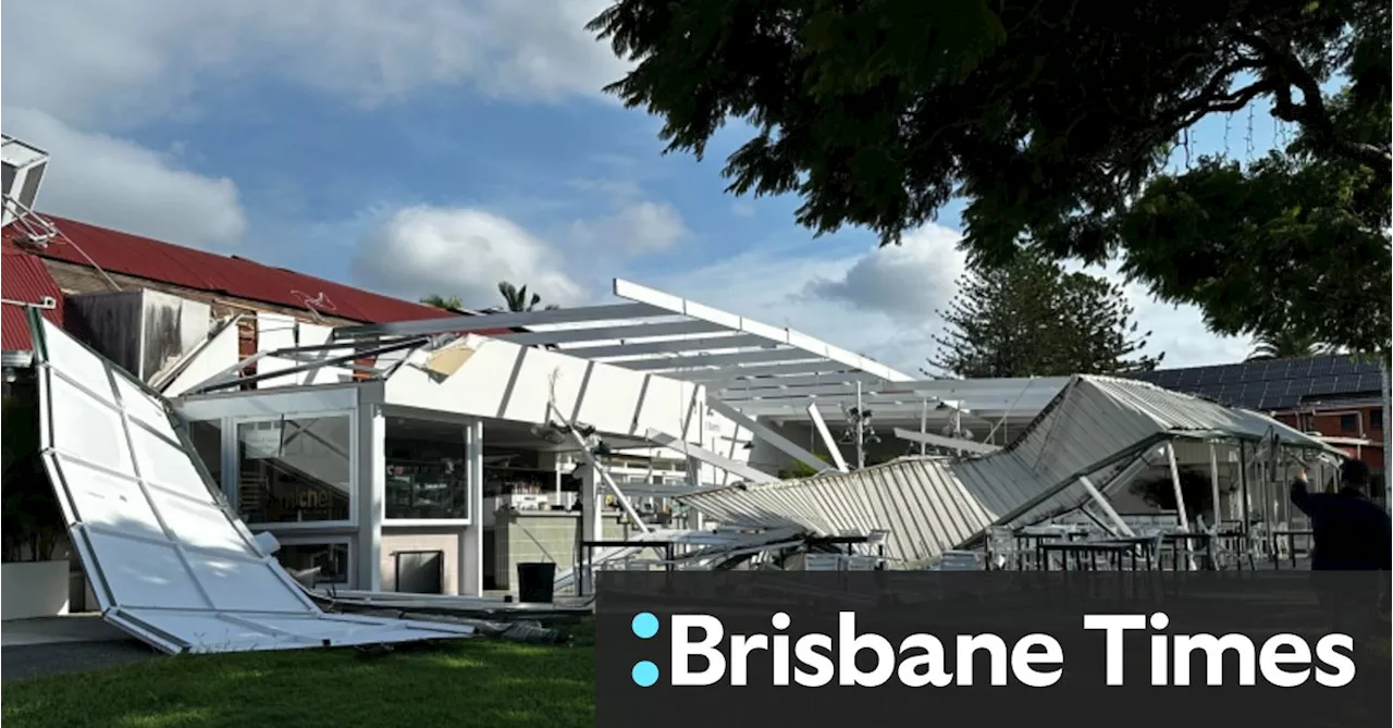 Brief but Violent Storm Damages Brisbane Venue