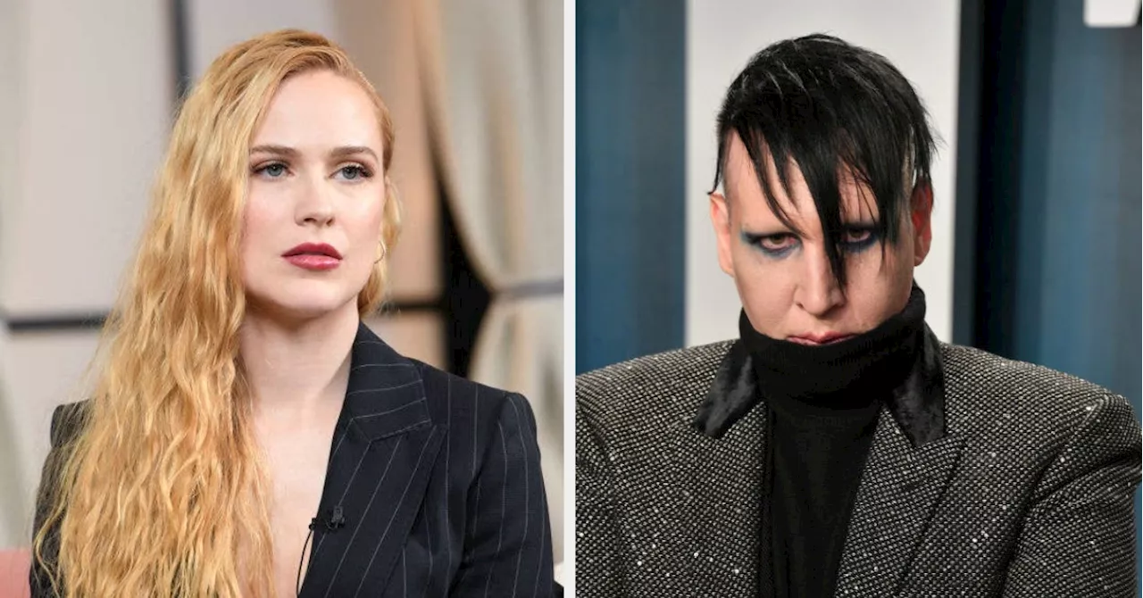 Evan Rachel Wood Says Statute of Limitations Prevents Marilyn Manson Charges