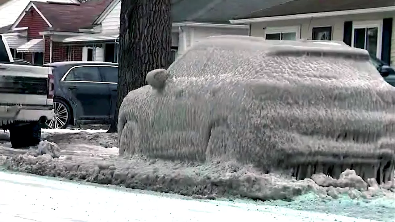 Frozen Cars: US Braces for Winter's Icy Grip