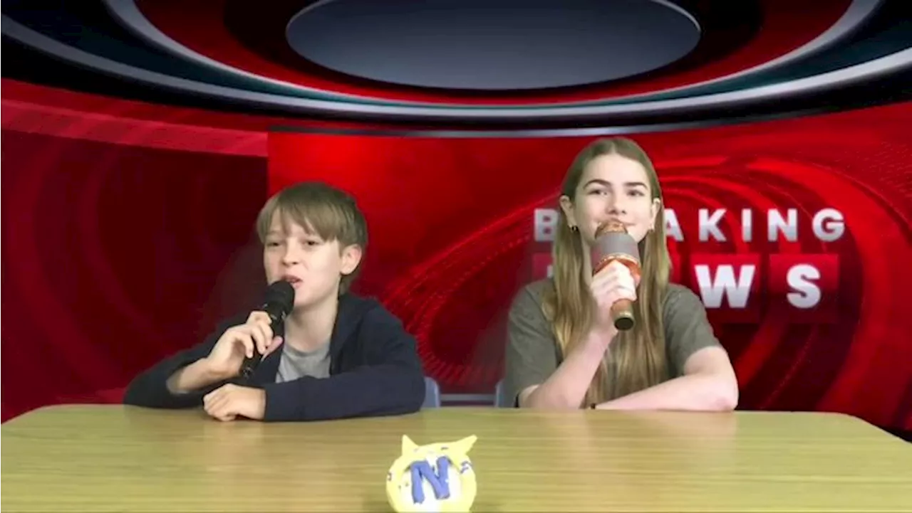 Cameras rolling: Nanaimo Grade 7 students become newscasters