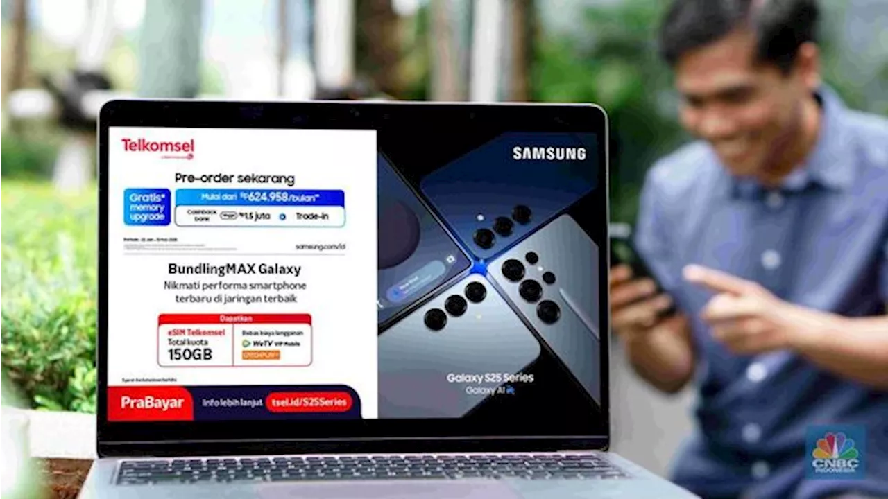 Telkomsel Kasih Banyak Bonus di Paket BundlingMAX Samsung Galaxy S25