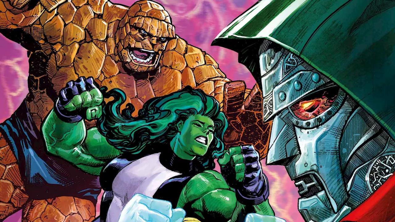 The Fantastic Four Get Help From She-Hulk to Deal With Doctor Doom’s Marvel Takeover