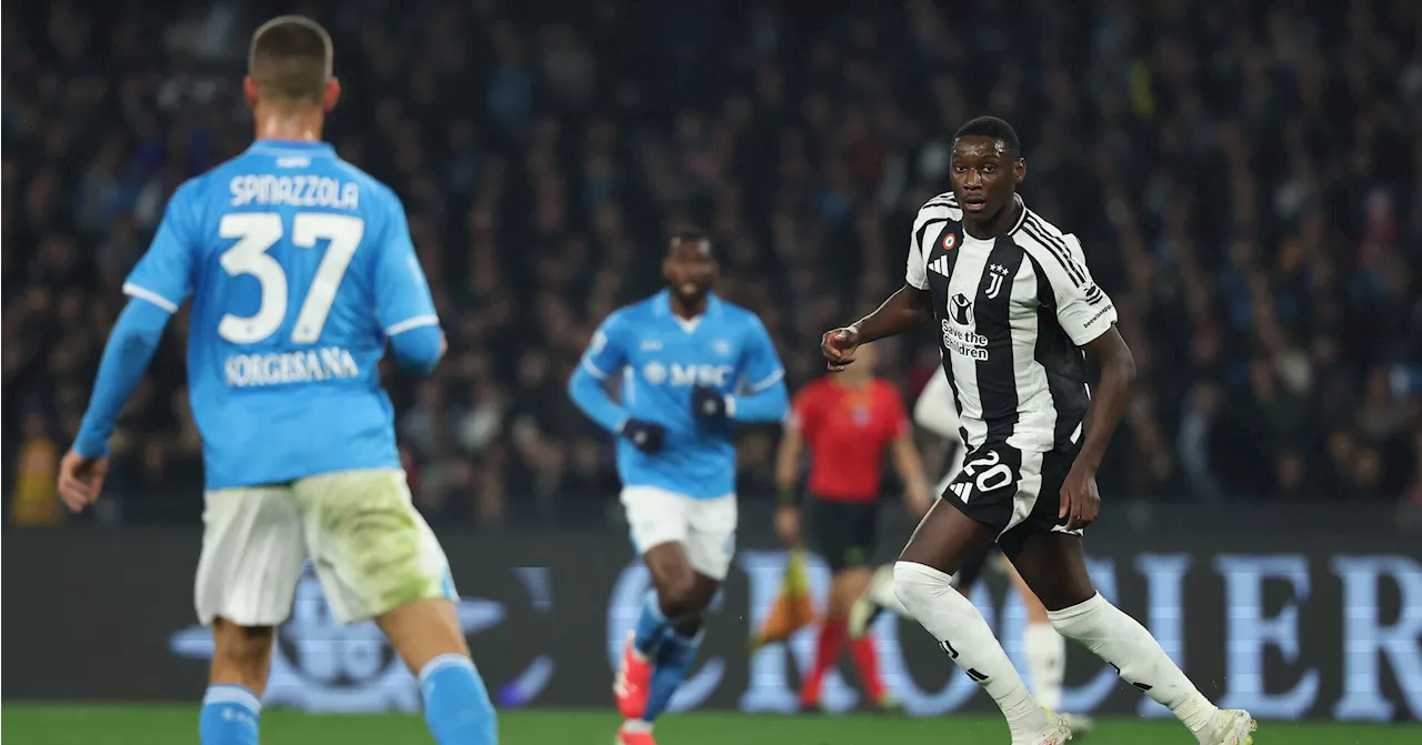 Napoli-Juve diretta Serie A: la sblocca Kolo Muani LIVE