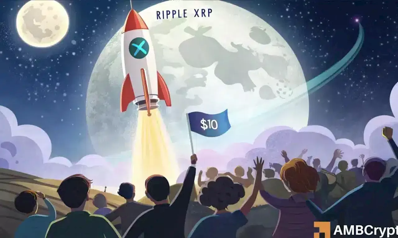 XRP Surges Past 6.4 Million Wallet Addresses, Fueling $10 Target Hopes