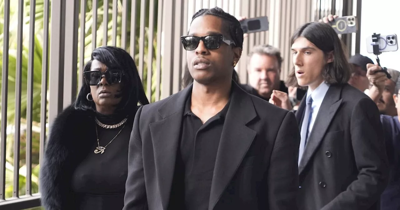 A$AP Rocky Appears in Court in Los Angeles