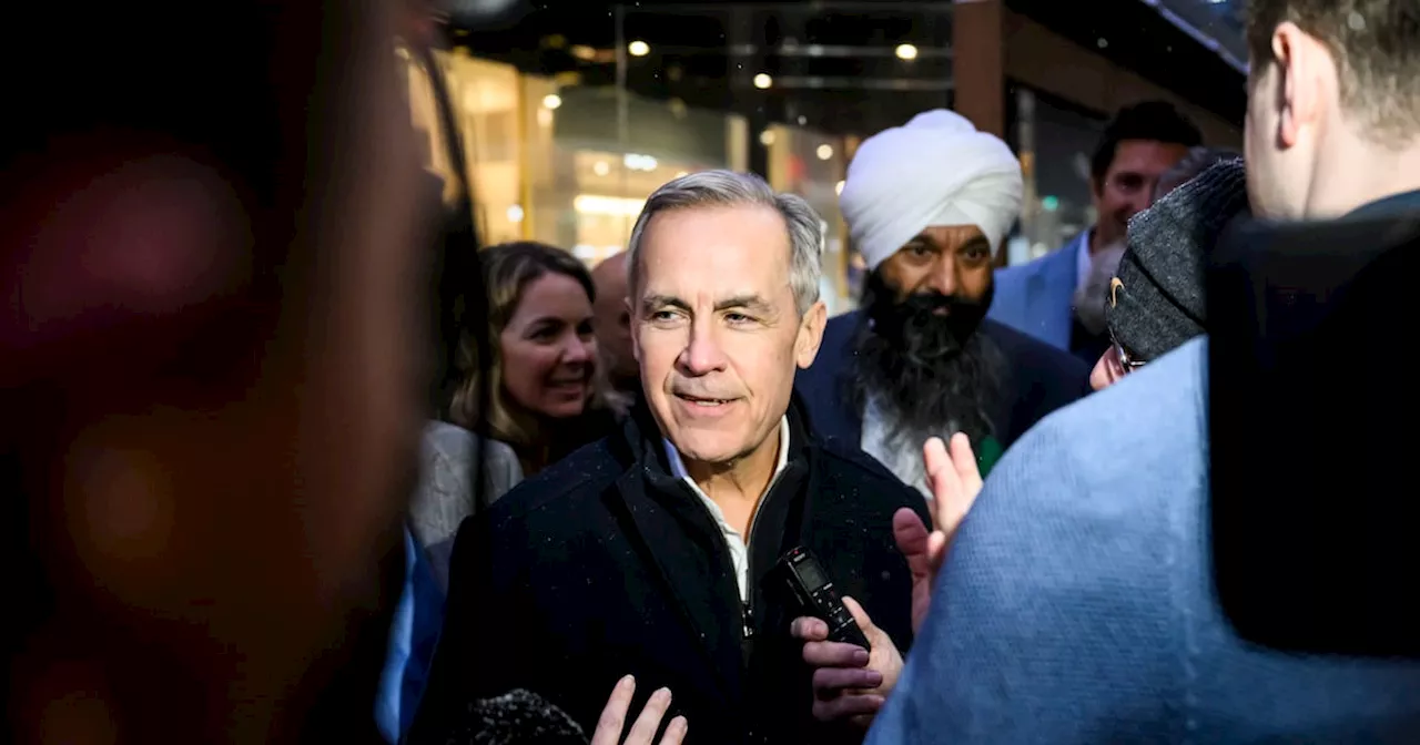 Mark Carney, Liberal Leadership Candidate, Addresses Media in Ottawa