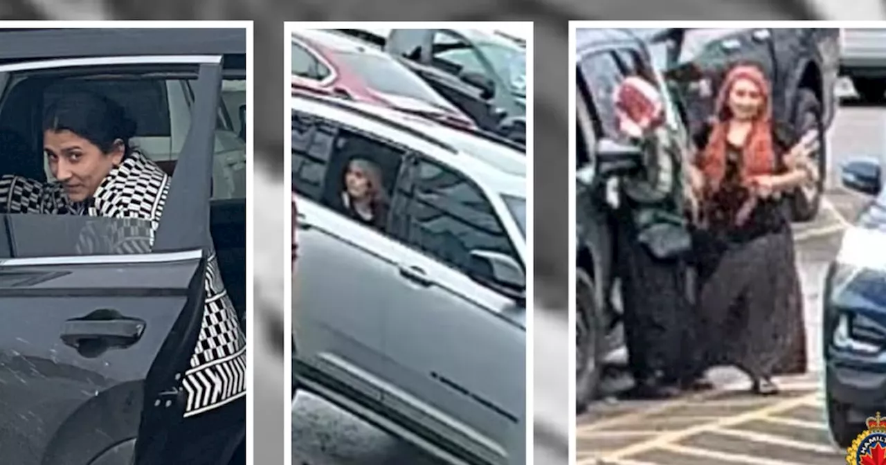 Hamilton police search for suspects wanted in jewelry distraction thefts