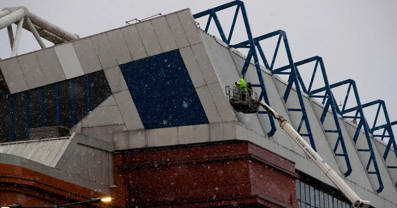 Storm Eowyn Leaves Ibrox Roof in Need of Repair