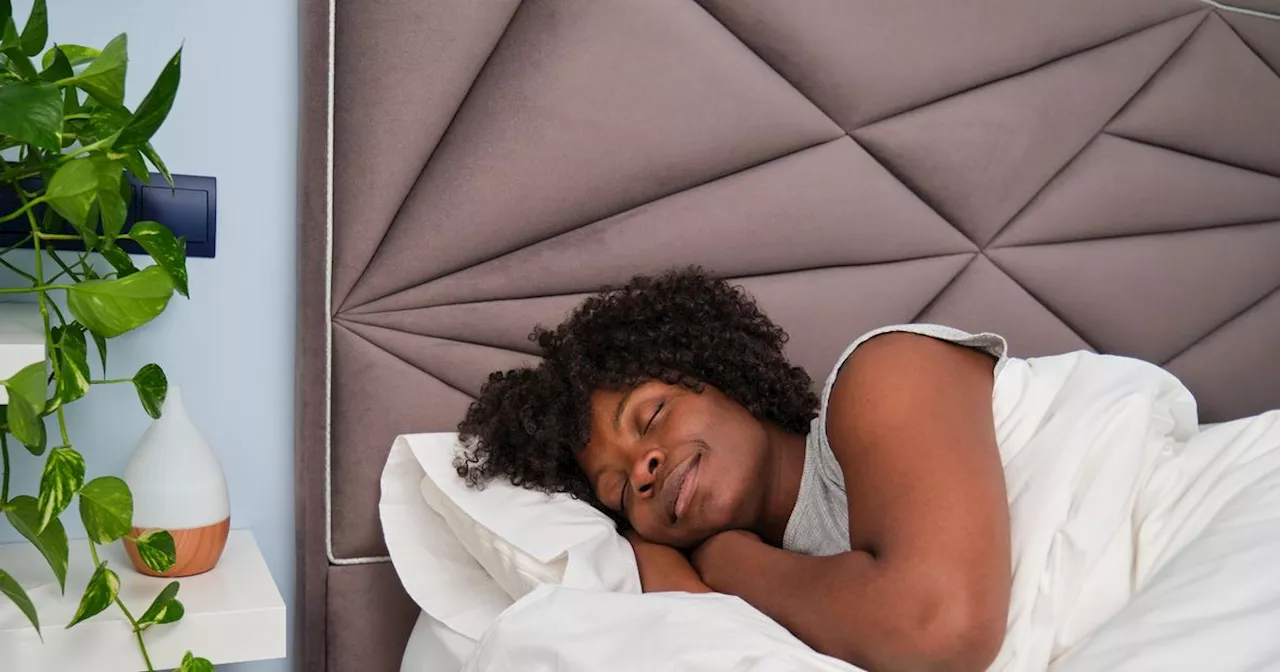 Woman's sleeping setup with boyfriend dubbed 'weird' - but she says it's healthy