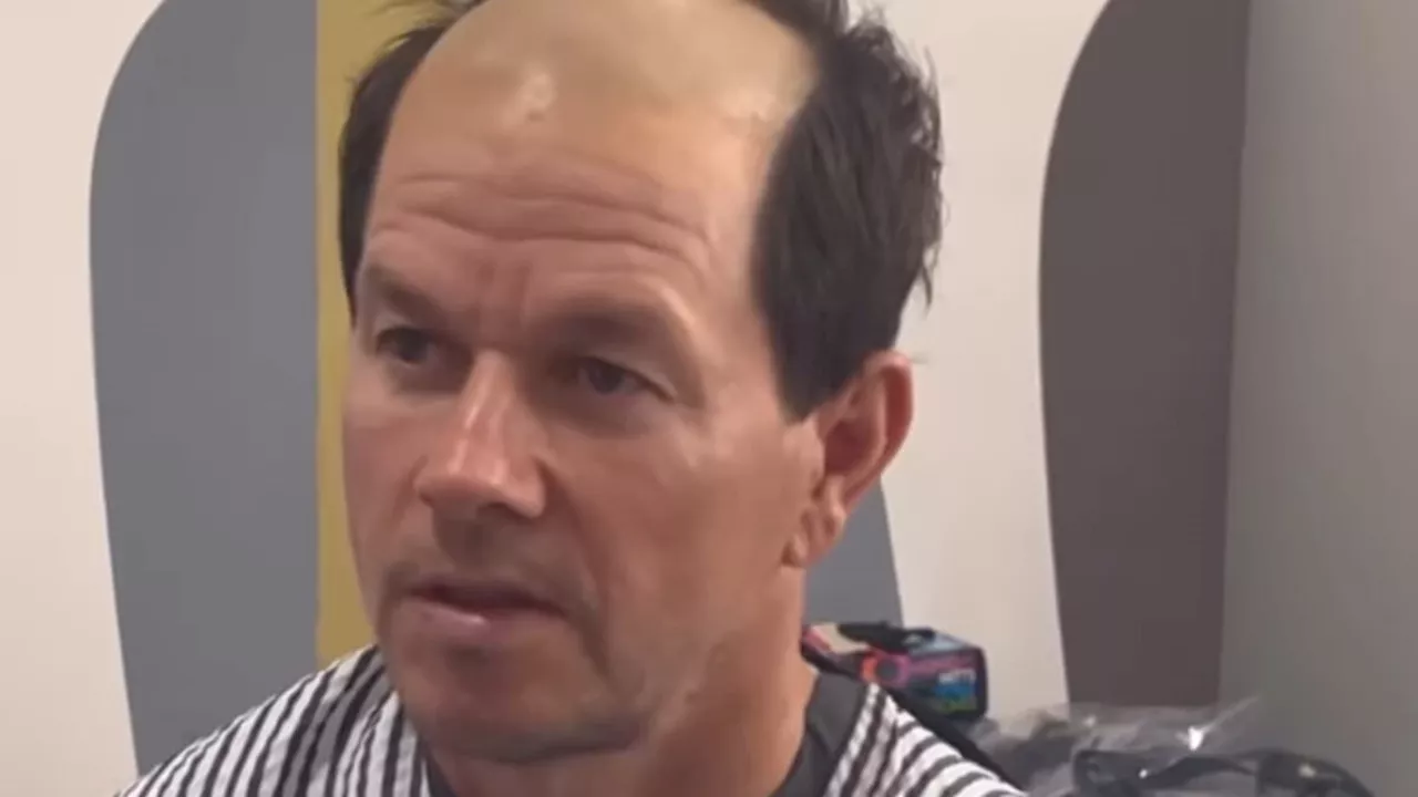 Mark Wahlberg reveals the secret to his shock bald transformation in new movie Flight Risk