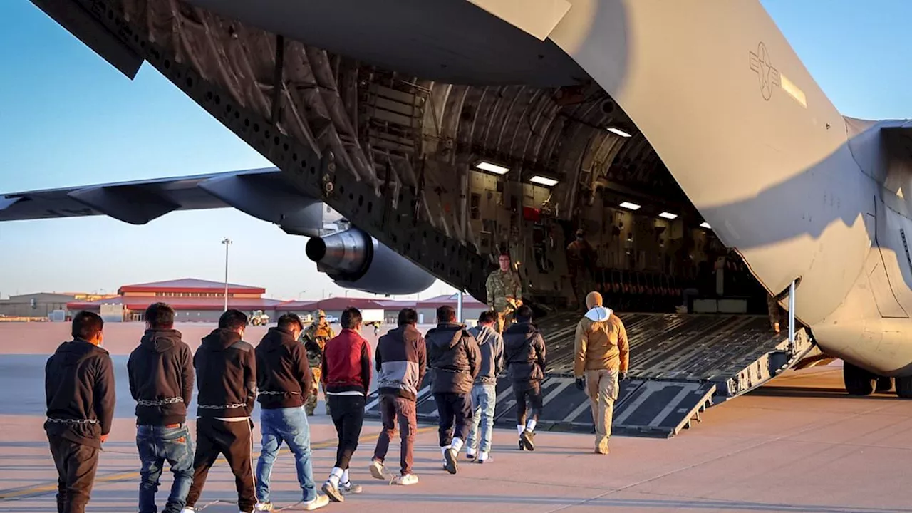 Mexico risks Trump's wrath as it BLOCKS packed illegal migrant deportation flight from landing