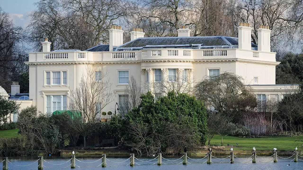 Regent's Park mansion dubbed 'mini-Buckingham Palace' sells for knockdown £139m to mystery buyer...