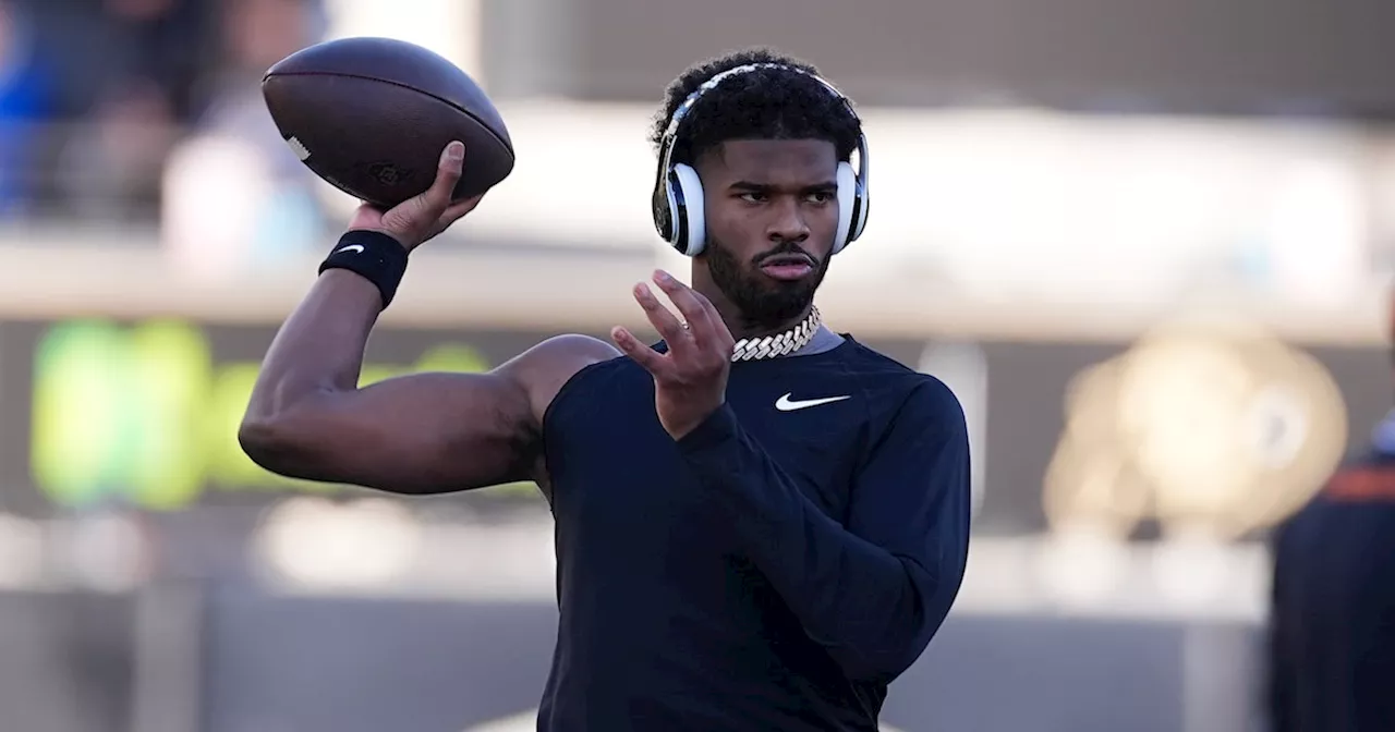 Shedeur Sanders talks NFL draft prep, reason for Shrine Bowl attendance